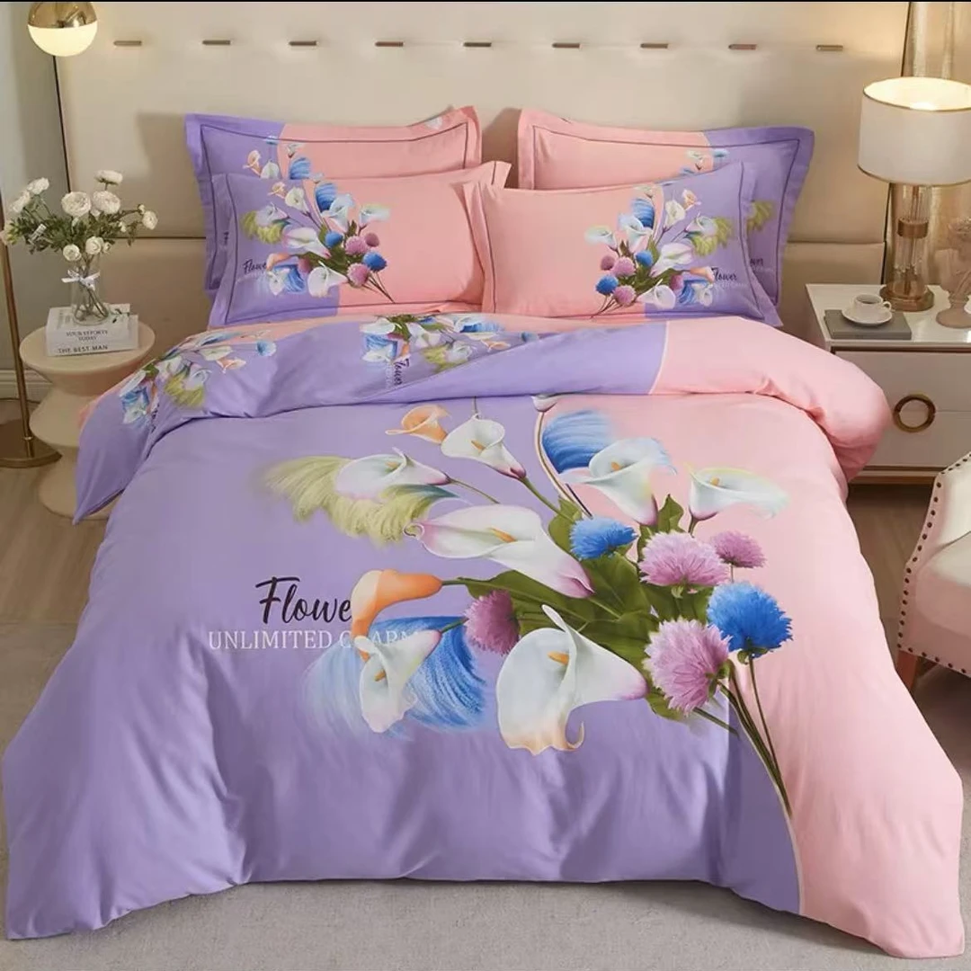 磨毛床单纯棉单被套根据主播介绍为准床上用品轻奢加厚被套被套