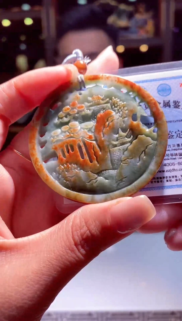 颈饰未镶嵌翡翠翡翠A货TT008