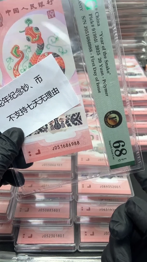 【闪购商品】塑料蛇钞单张金马号尾88一旦售出不退不换