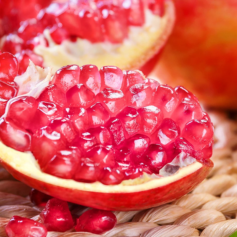 【恰好庄园】四川会理突尼斯软籽石榴甜大果4.5斤新鲜水果整箱包邮