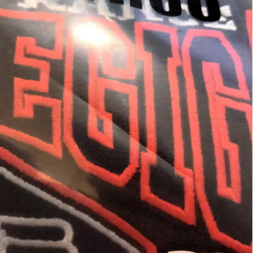 春夏新款立体字母刺绣洗水短袖T恤宽松情侣FW1917