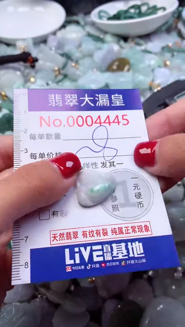 颈饰未镶嵌翡翠4445