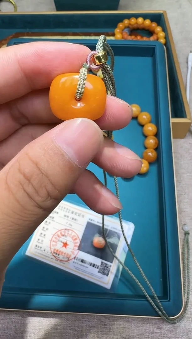 蜜蜡颈饰未镶嵌多样性发一件 225