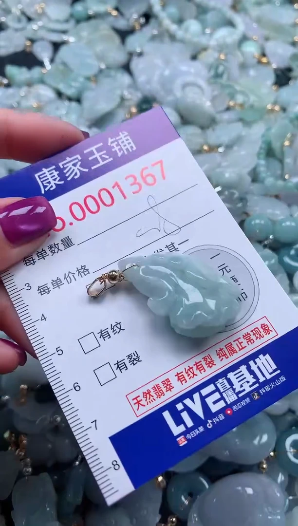 颈饰未镶嵌翡翠1367
