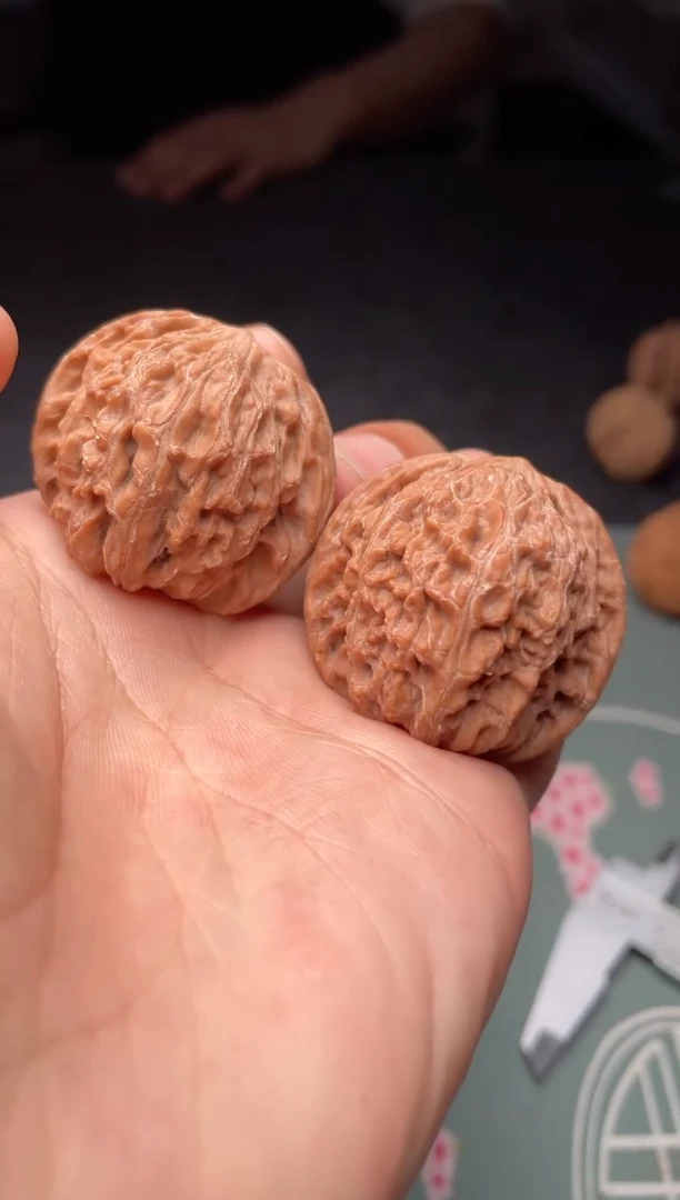 把件文玩核桃a55  磨盘  37尺