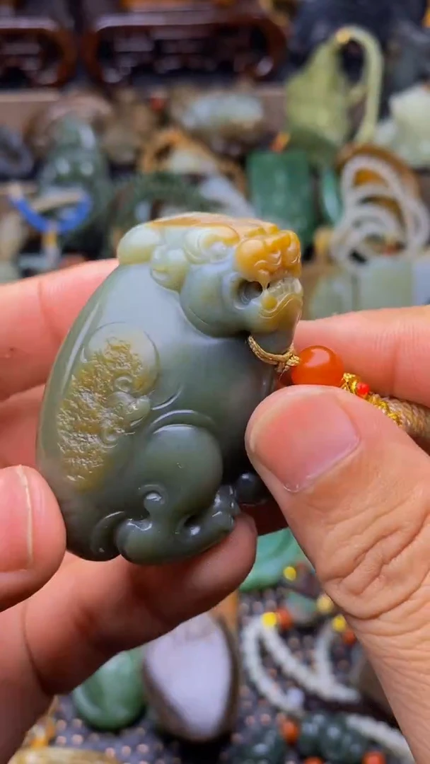 未镶嵌和田玉把件路*1