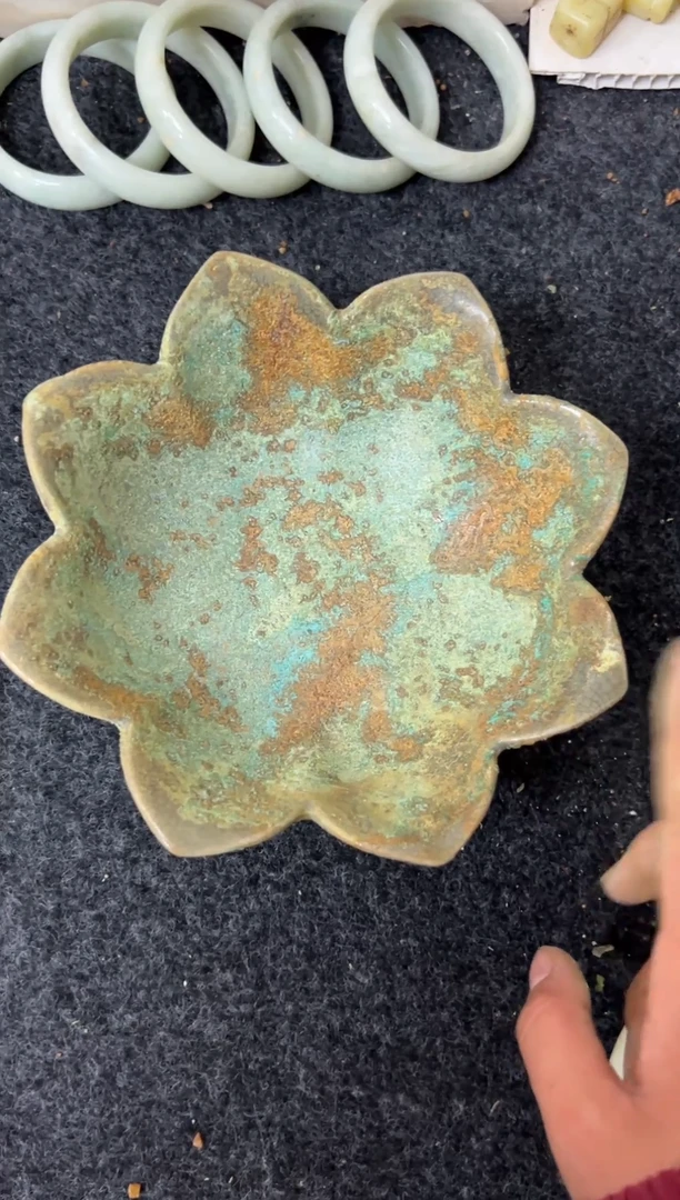 瓷片手工，手绘，陶瓷