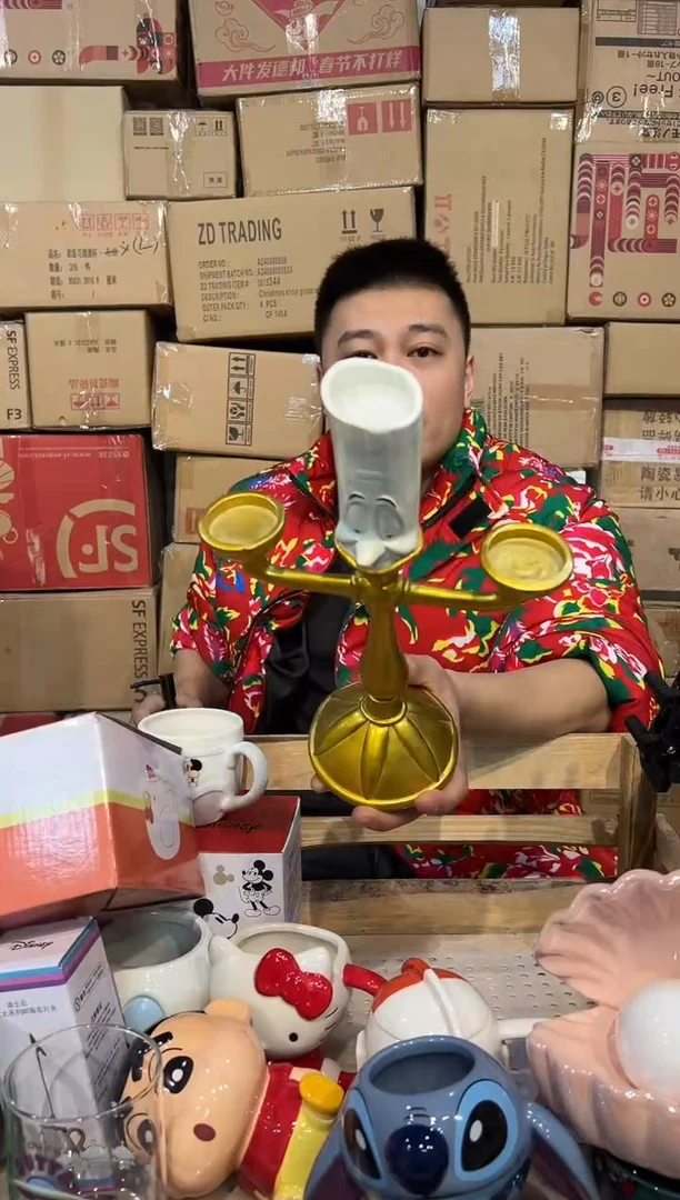 【闪购商品】杯树脂摆件大号烛台