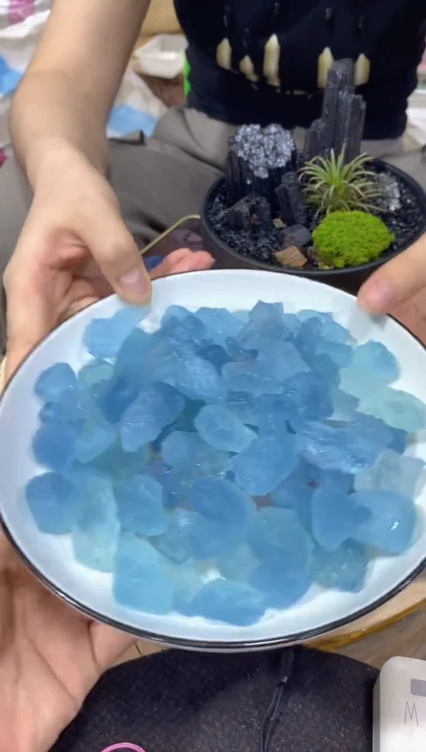 水晶珠宝半成品未镶嵌20g