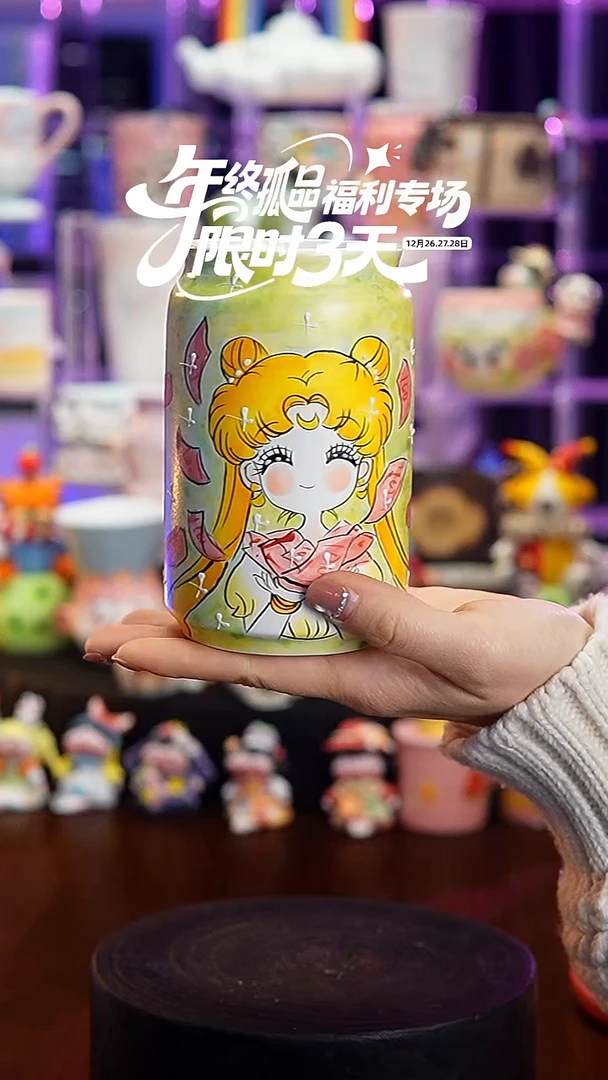 杯子瓷S041景德镇手工手绘杯子摆件