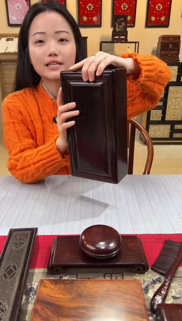 紫檀木类成套家具全独板机关盒