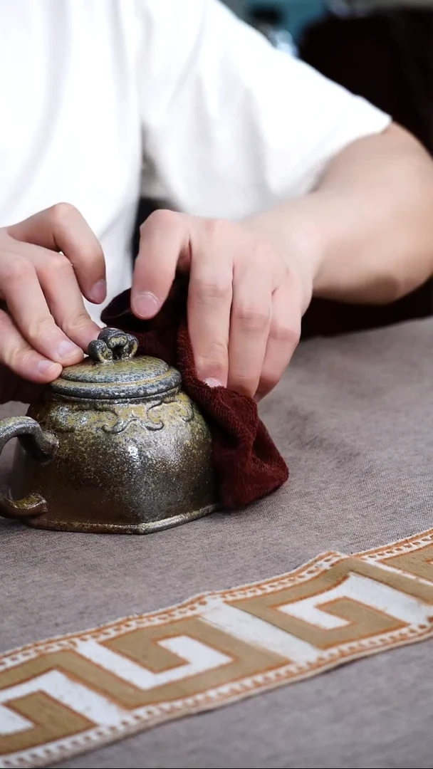 茶壶紫砂宜兴紫砂柴烧