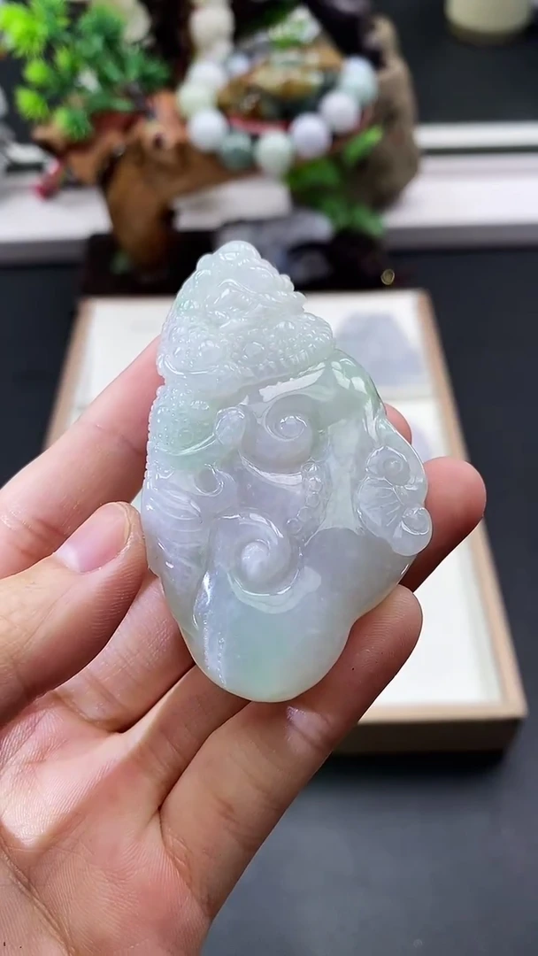 颈饰未镶嵌翡翠天然缅甸A货翡翠