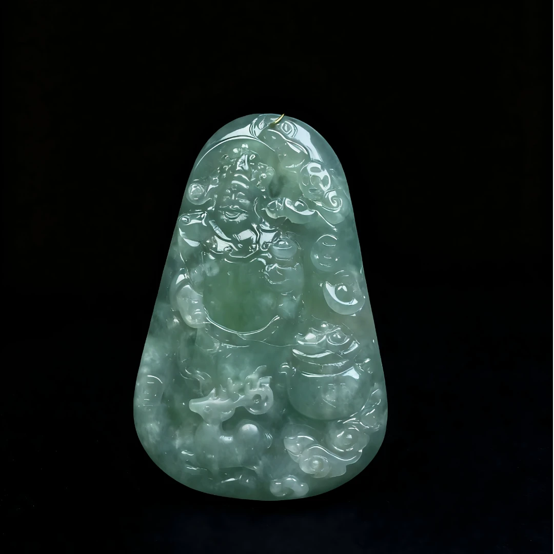J1578翡翠财神JL03060025