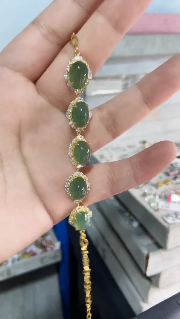 【闪购商品】翡翠戒指银S925镶嵌111111111-8