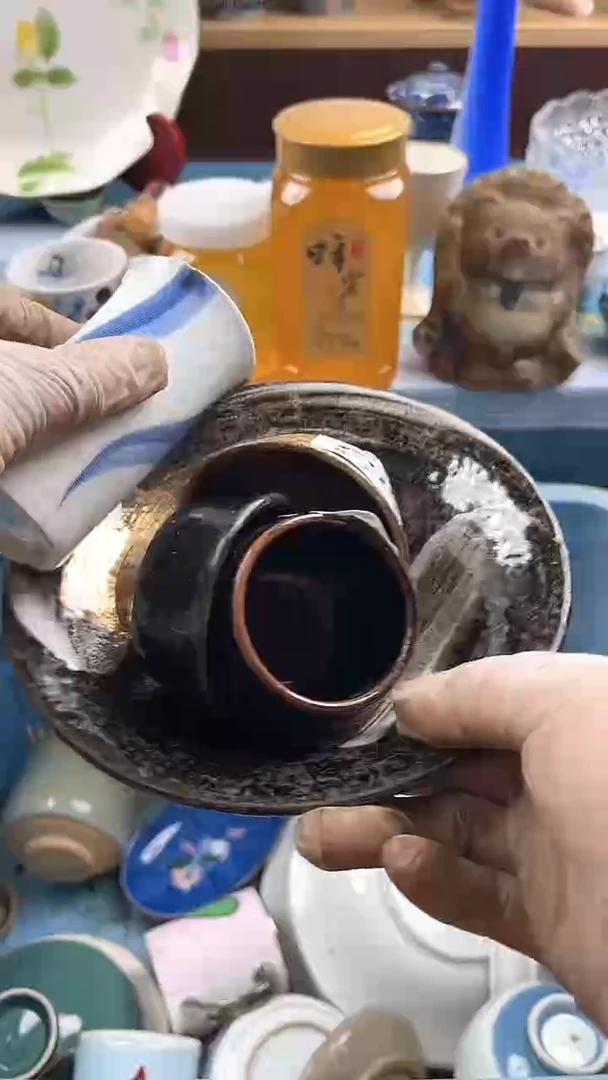 瓷片俗**雅英歌瓷器满19.9包邮