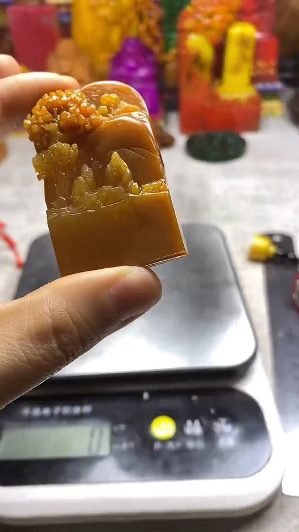 寿山石印石纯天然篆刻石料