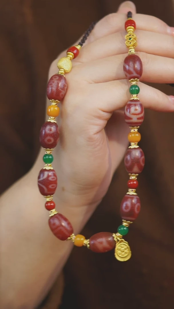 【闪购商品】玛瑙/玉髓项链未镶嵌多样性发一