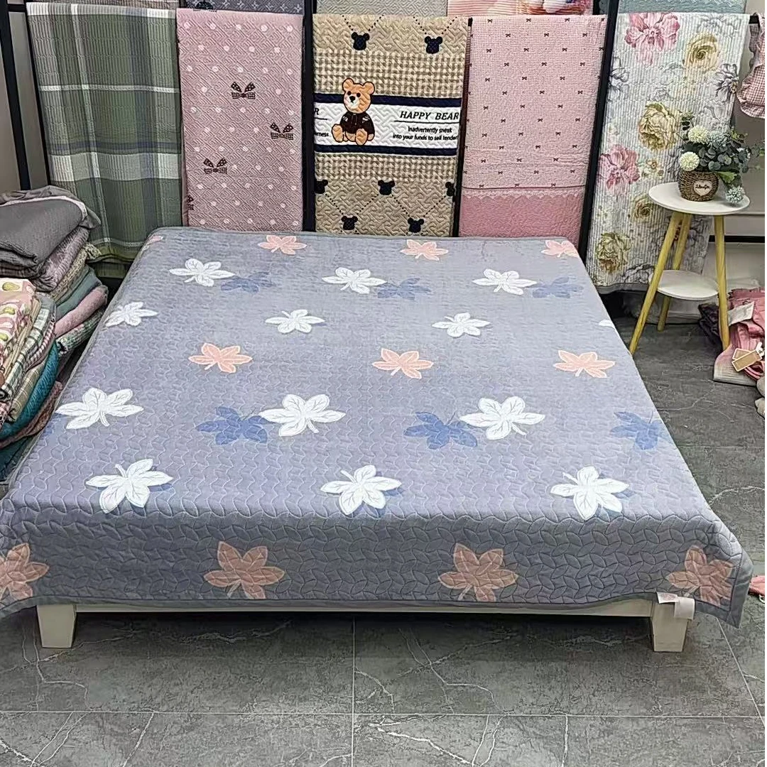 粉丝福利 2*2.3 冬季加厚宝宝绒保暖床盖《金枝玉叶》