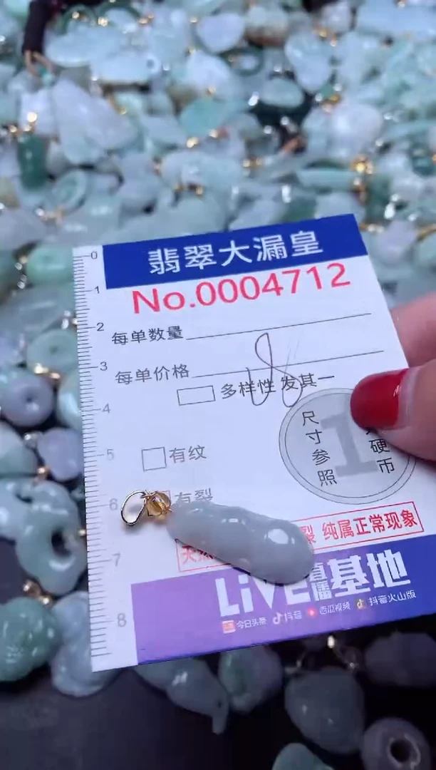 颈饰未镶嵌翡翠4712