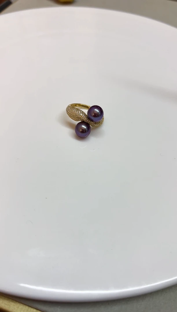 颈饰银S925镶嵌淡水珍珠9mm