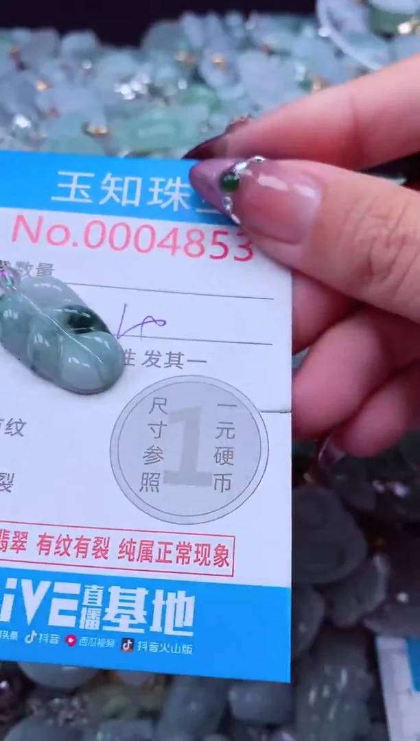 吊坠(不含链)未镶嵌翡翠4853