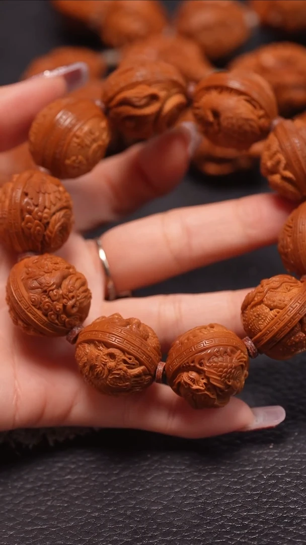 手串橄榄核2.5/正圆瑞兽