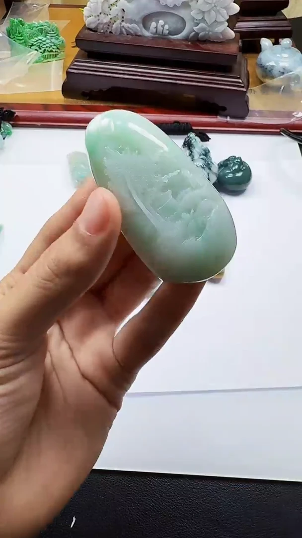 吊坠(不含链)未镶嵌翡翠1