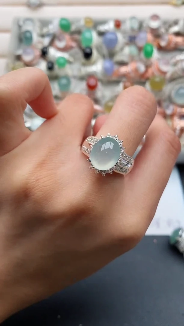 未镶嵌戒指翡翠33333333+10