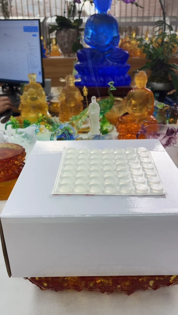 手工艺品琉璃甜*胶垫一版