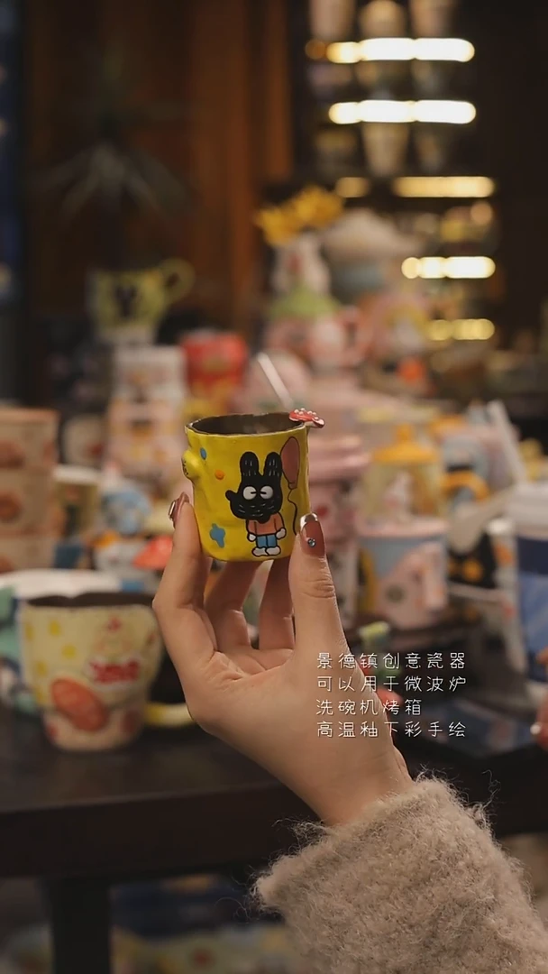 景德镇釉下彩绘设计师款式陶瓷