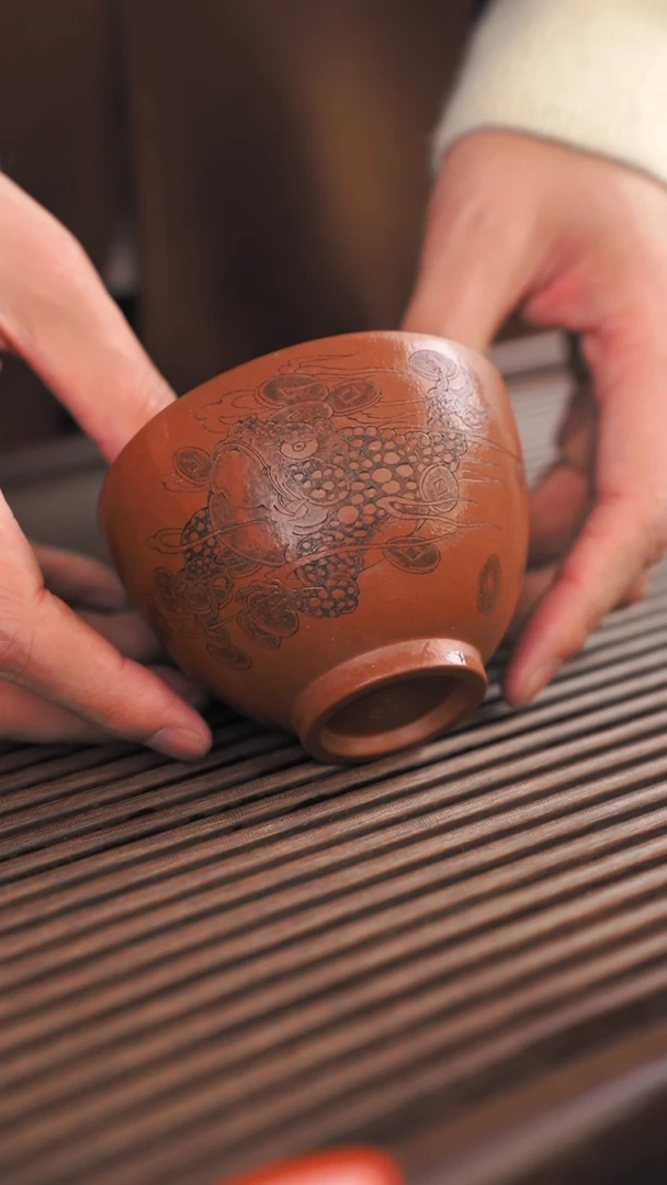 【闪购商品】紫砂茶杯34号紫砂杯