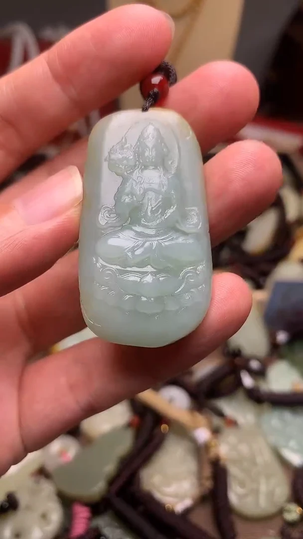 颈饰未镶嵌和田玉新疆料青海料清水和田玉吊坠