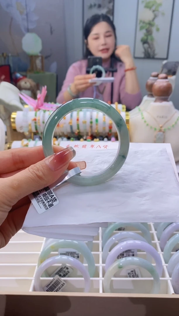 未镶嵌手镯翡翠51号53.6/11.9/8.2