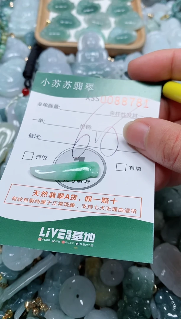 【闪购商品】翡翠颈饰未镶嵌闪购商品0088781