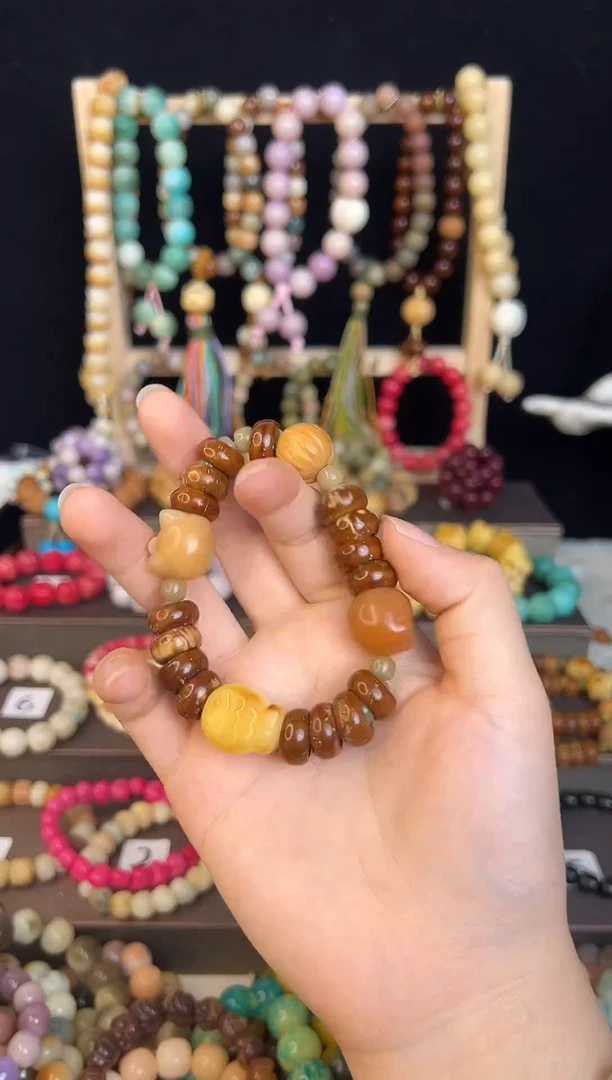 紫米鼠菩提手串1