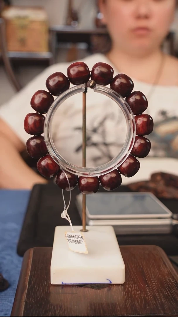 木本降真香红降花梨公1.5手串-