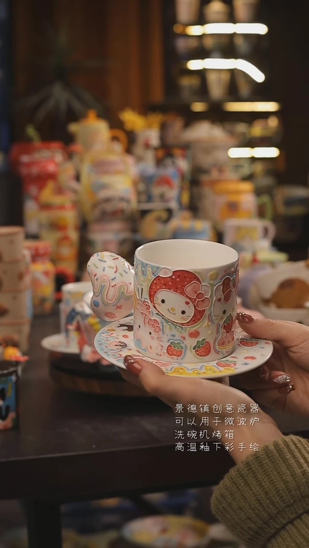 景德镇釉下彩绘设计师款式陶瓷