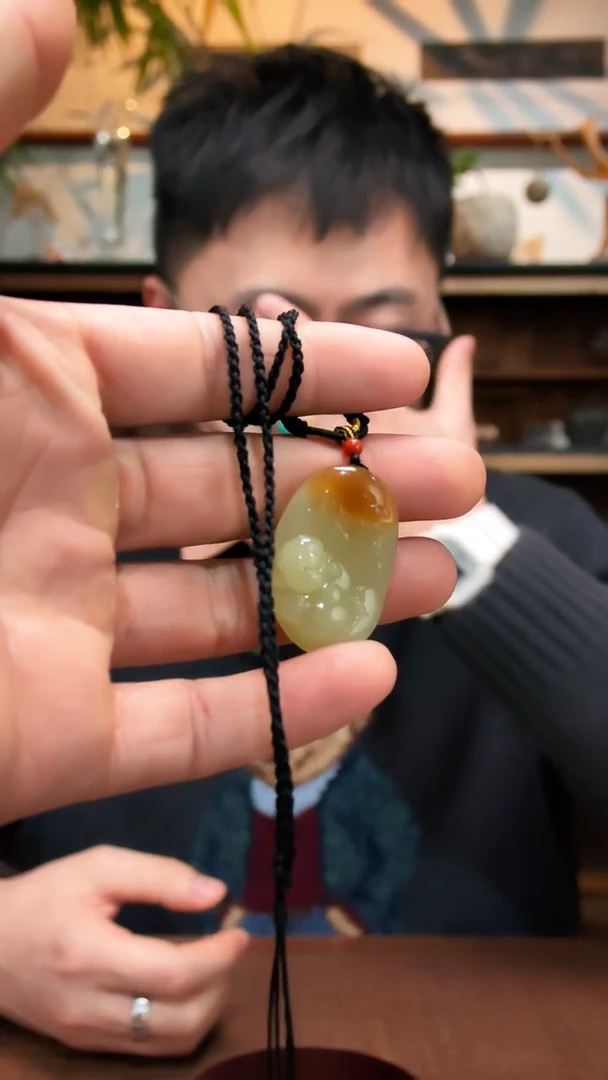 未镶嵌吊坠定制和田玉和田玉佛公吊坠CHG（竞）