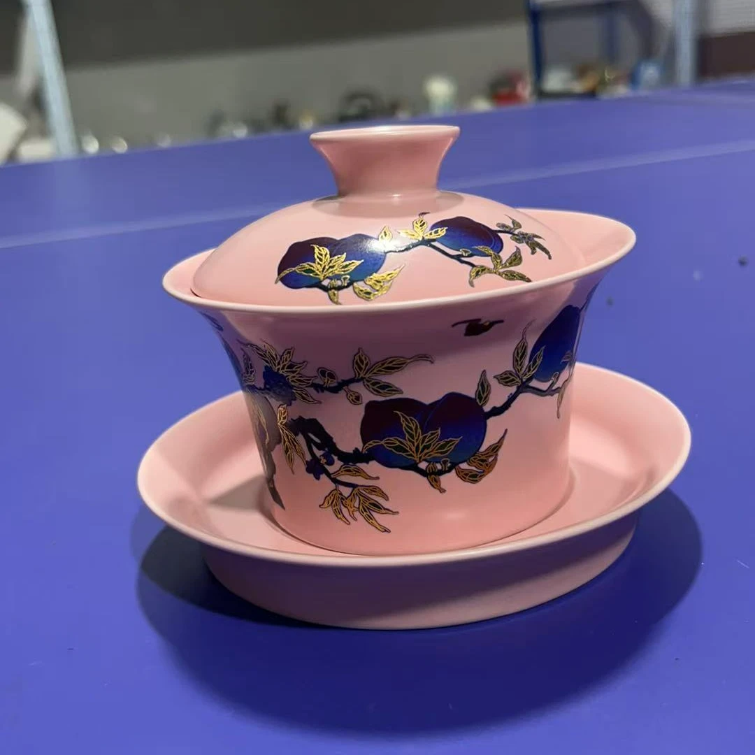 【闪购链接】G529-马蹄三才盖碗