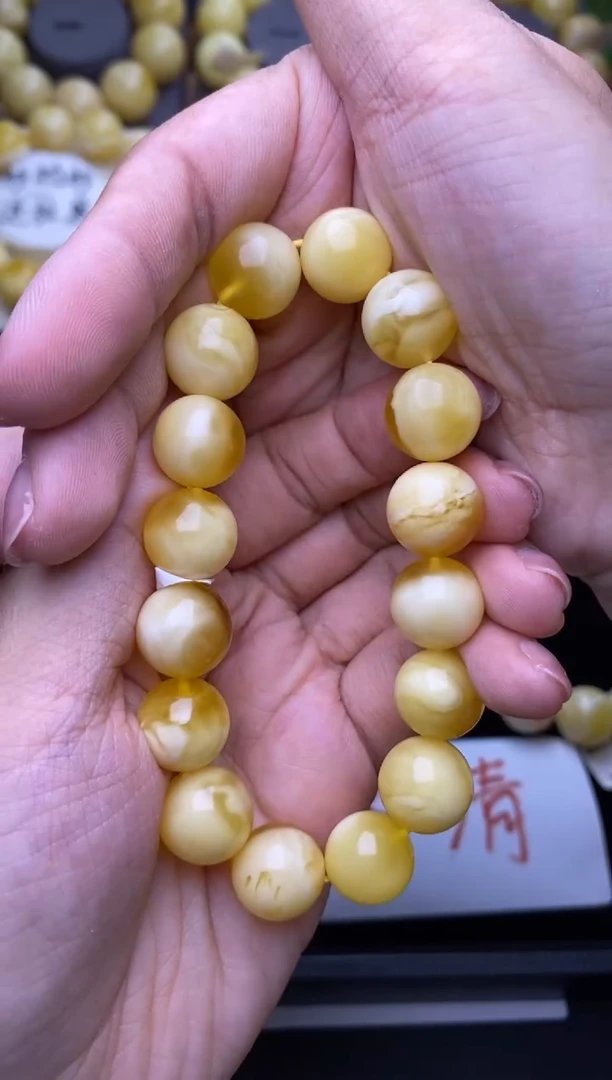 裸石琥珀未镶嵌大小姐珠宝28
