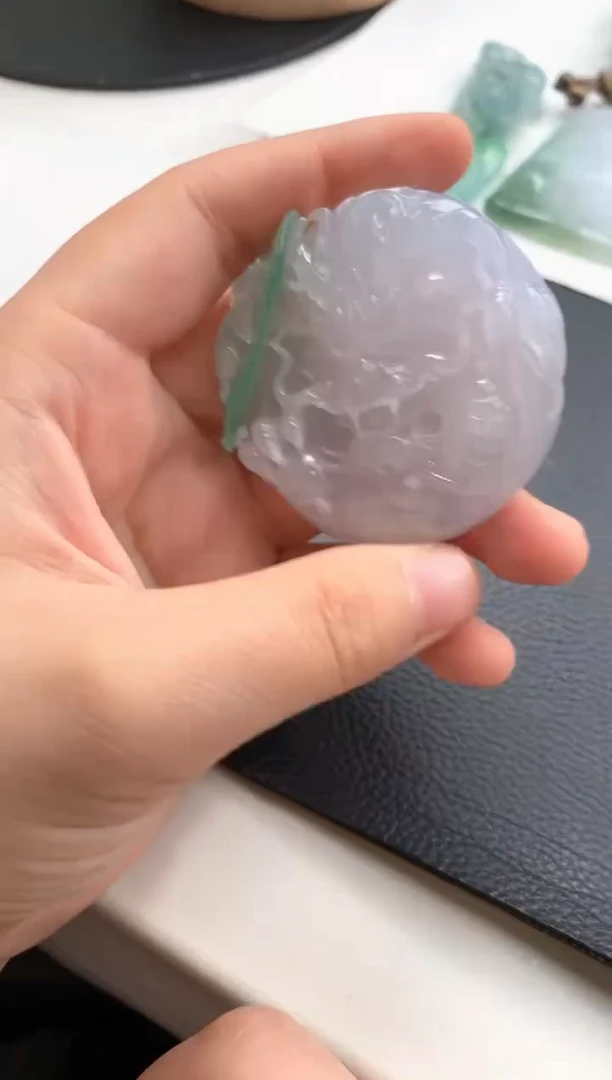 未镶嵌定制翡翠慕*龙牌24小时鉴赏