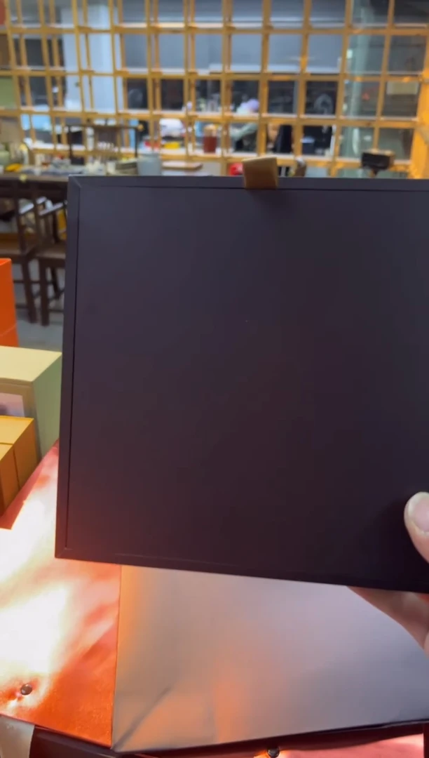 魔盒小饼装100套咖色空白不定制