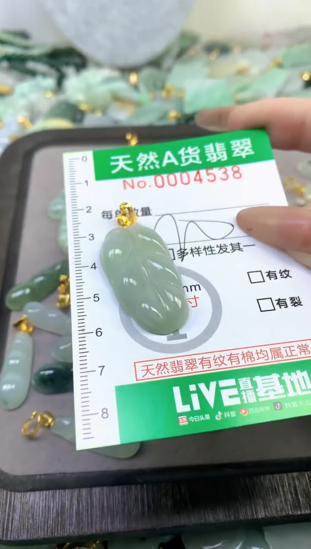 颈饰未镶嵌翡翠纯天然缅甸A货翡翠