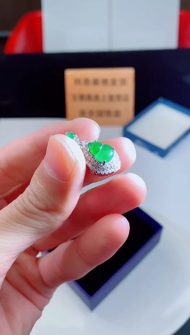 颈饰未镶嵌翡翠