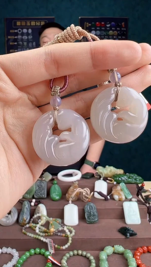 【闪购商品】和田玉颈饰未镶嵌ZZ 拍一发一 多样性发货