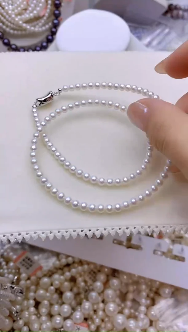 未镶嵌1淡水珍珠项链