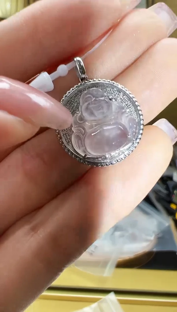 【闪购商品】翡翠颈饰18K金镶嵌DFZ0202-223