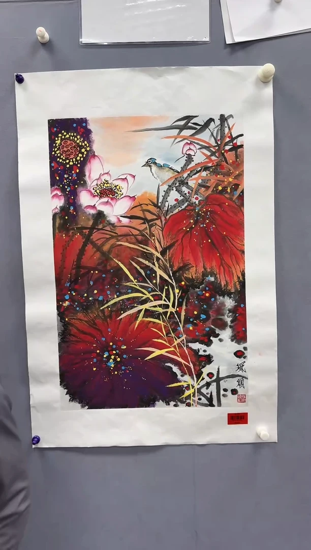 国画杨风顺老师国画真品