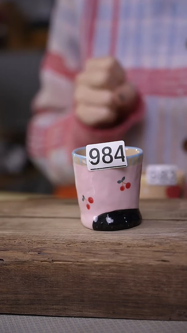 【闪购商品】瓷片手绘·杯/设计师 xudu 款
